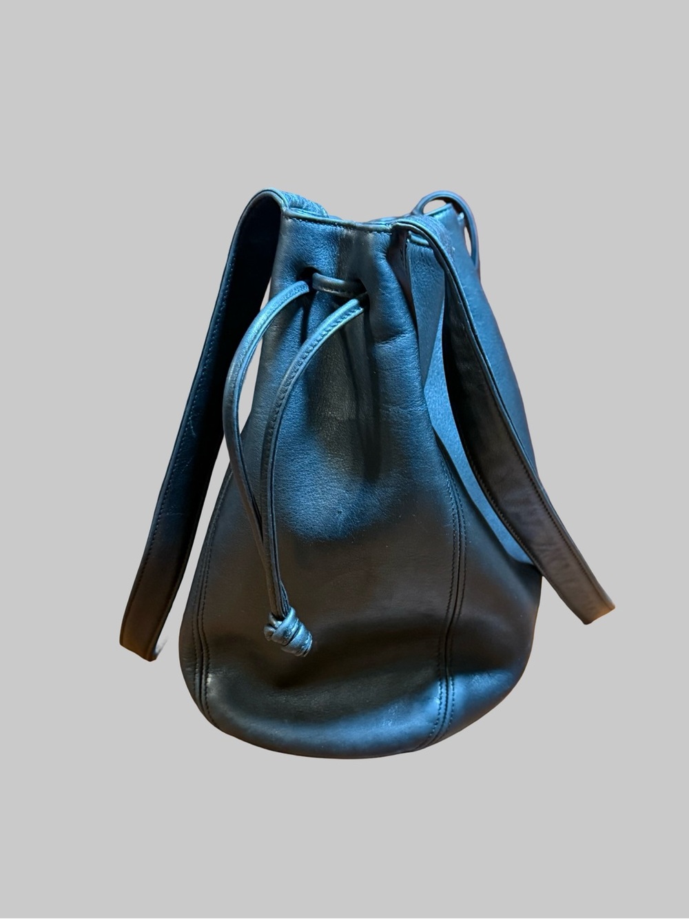 Vintage Coach Lexington Drawstring Bucket Bag #4180 Made in Italy-Blk - Picture 11 of 11